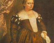 保罗 委罗内塞 : Portrait of a Venetian Woman